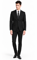 Traje Formal Negro Hombre
