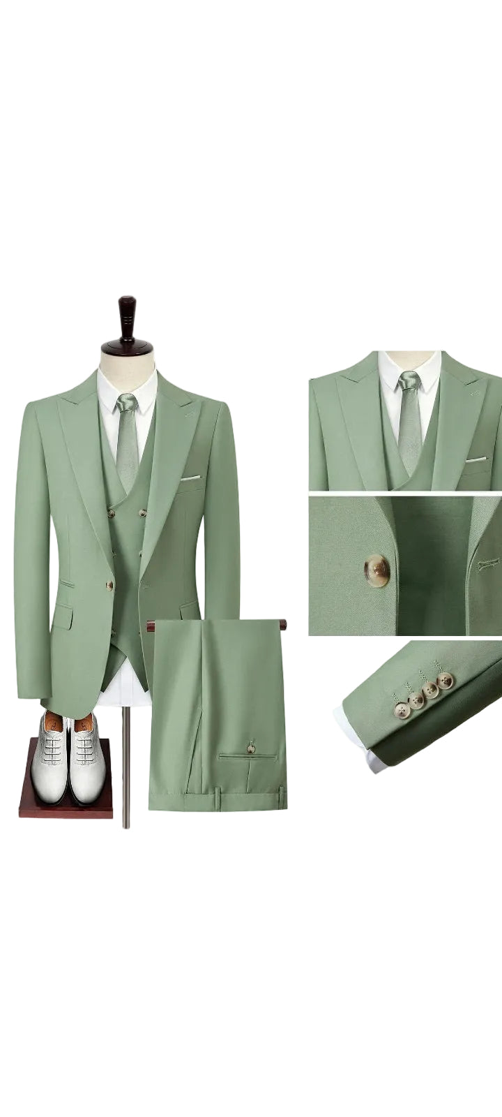 Trajes 3 piezas italiana