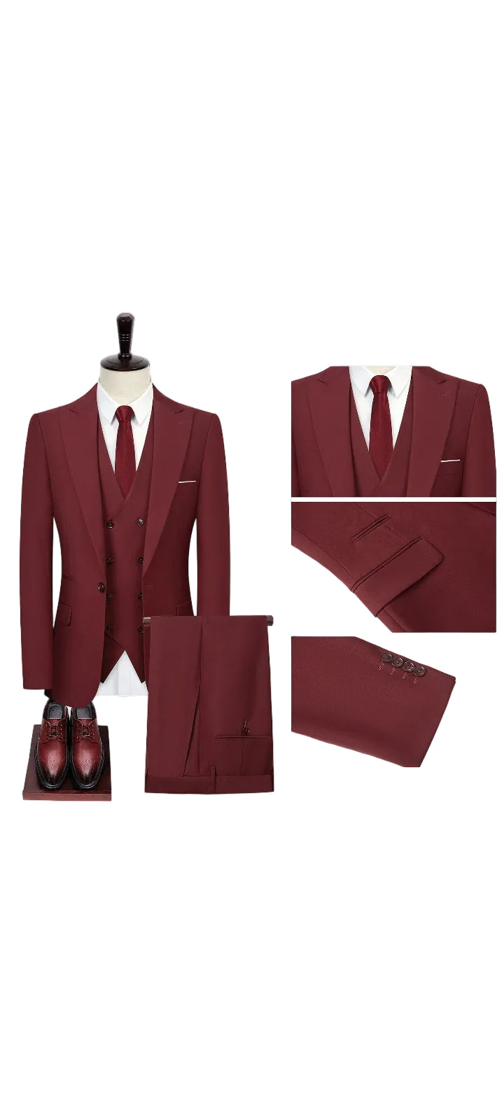 Trajes 3 piezas italiana